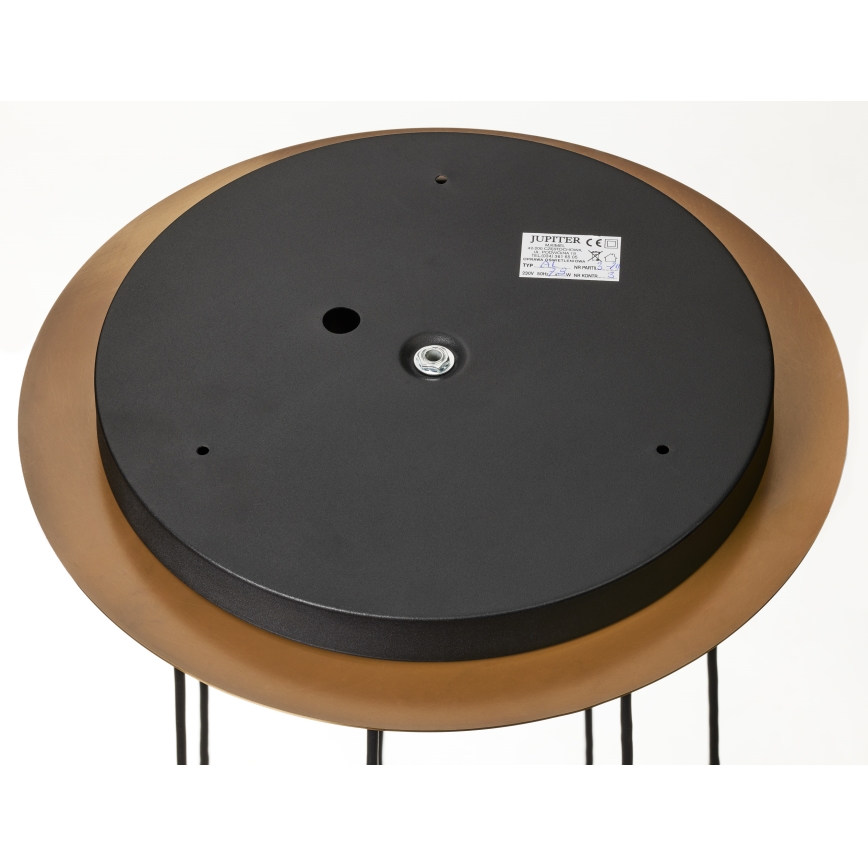 Jupiter 2021 - Chandelier on a string ALAS 7xGU10/10W/230V gold