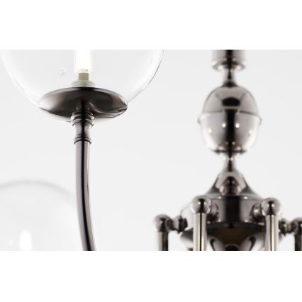Jupiter 2022 - Chandelier on a chain BRILLANTE 6xG9/10W/230V shiny chrome