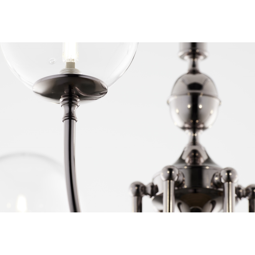 Jupiter 2022 - Chandelier on a chain BRILLANTE 6xG9/10W/230V shiny chrome