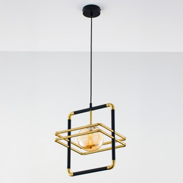 Jupiter 2025 - Chandelier on a string FIORI 1xG9/10W/230V black/gold/beige