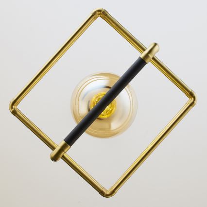 Jupiter 2025 - Chandelier on a string FIORI 1xG9/10W/230V black/gold/beige