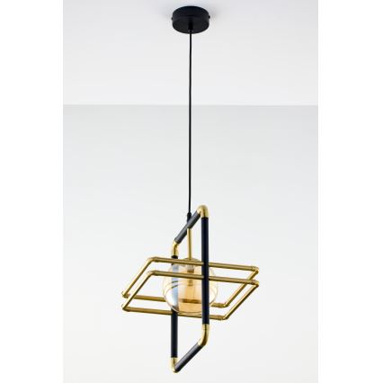 Jupiter 2025 - Chandelier on a string FIORI 1xG9/10W/230V black/gold/beige