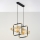Jupiter 2026 - Chandelier on a string FIORI 2xG9/10W/230V black/gold/beige