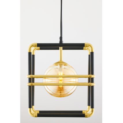 Jupiter 2026 - Chandelier on a string FIORI 2xG9/10W/230V black/gold/beige