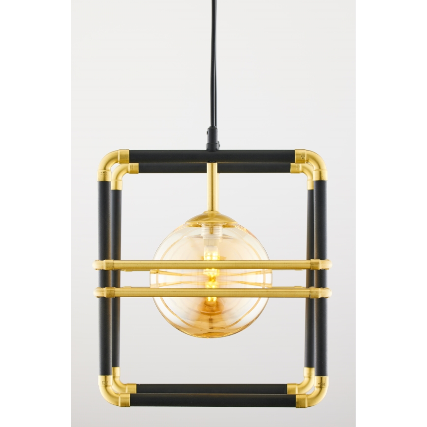 Jupiter 2026 - Chandelier on a string FIORI 2xG9/10W/230V black/gold/beige