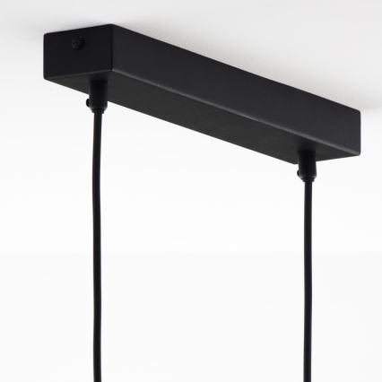 Jupiter 2027 - Chandelier on a string FIORI 3xG9/10W/230V black/gold/beige