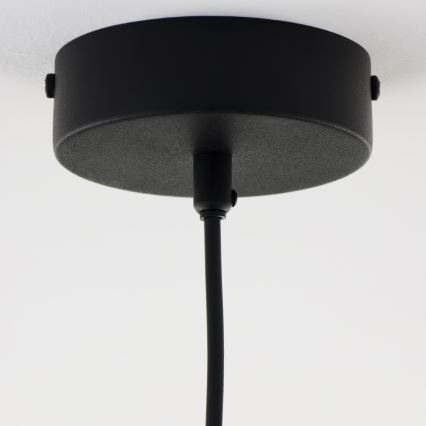 Jupiter 2028 - Chandelier on a string FIORI 1xG9/10W/230V black/gold/clear
