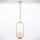 Jupiter 2042 - Chandelier on a string IGON 1xE14/40W/230V gold