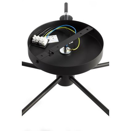 Jupiter 2047 - Surface-mounted chandelier PRATO 5xG9/10W/230V black/beige