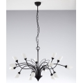 Jupiter 2057 - GLORIOSA Chain-Hung Chandelier 15xG9/14W/230V, Black