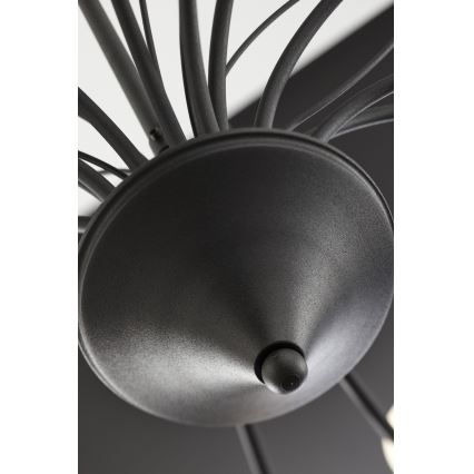 Jupiter 2057 - GLORIOSA Chain-Hung Chandelier 15xG9/14W/230V, Black