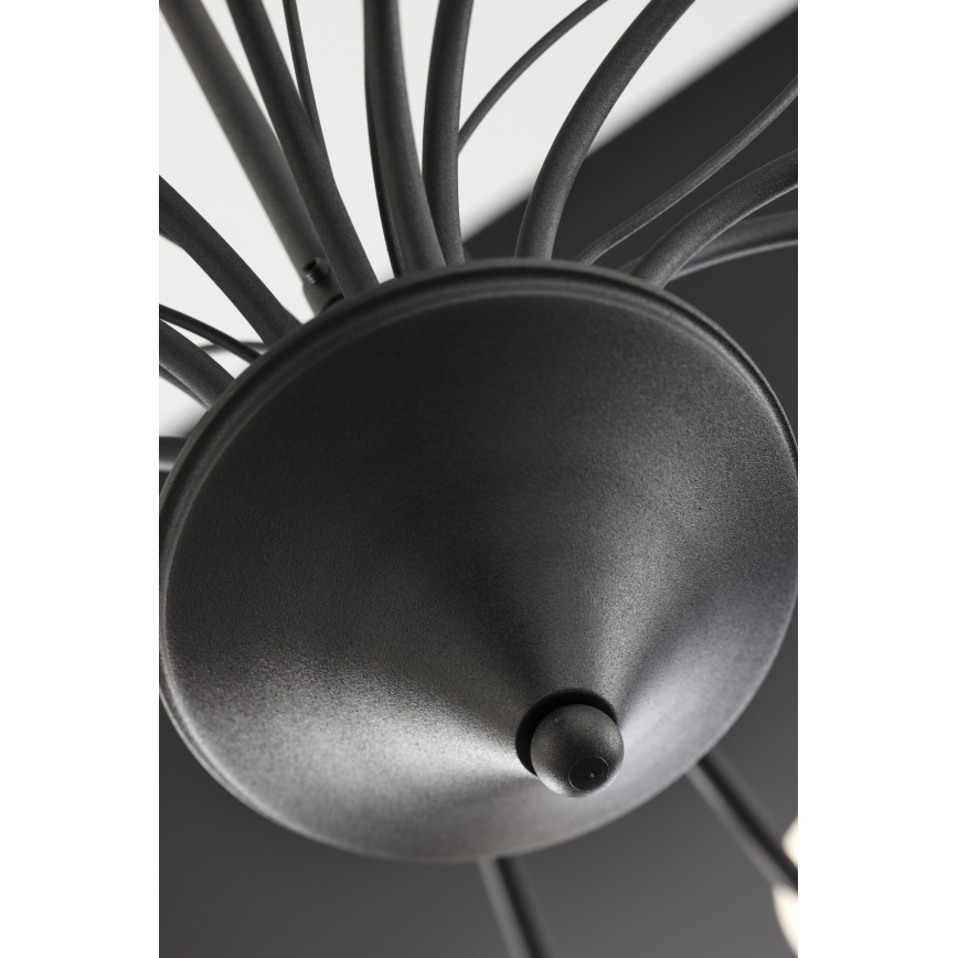 Jupiter 2057 - GLORIOSA Chain-Hung Chandelier 15xG9/14W/230V, Black