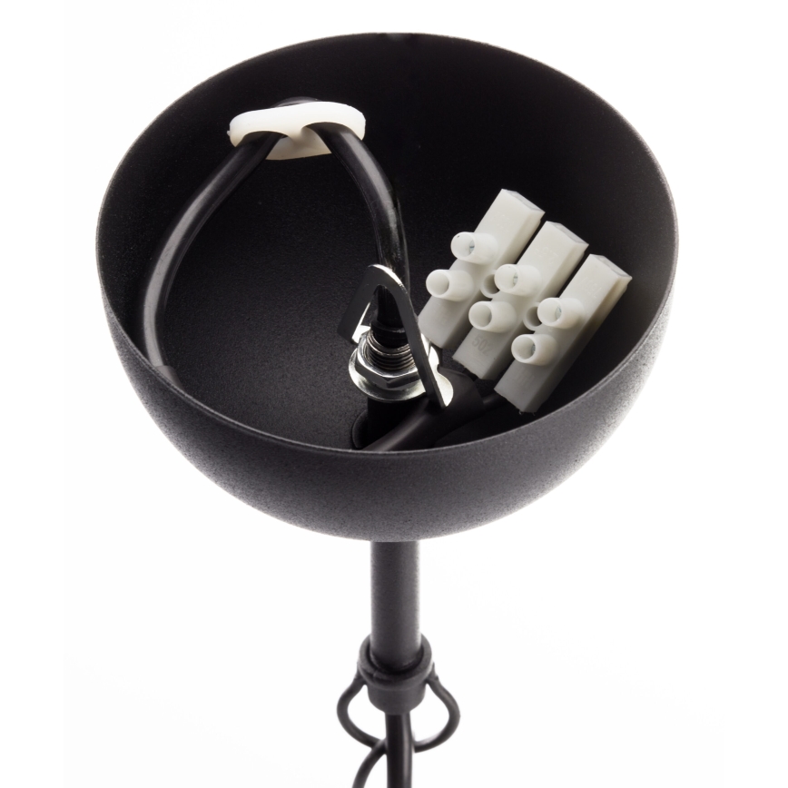 Jupiter 2057 - GLORIOSA Chain-Hung Chandelier 15xG9/14W/230V, Black