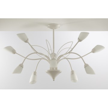 Jupiter 2061 - GLORIOSA Rod Chandelier 10xG9/14W/230V Cream