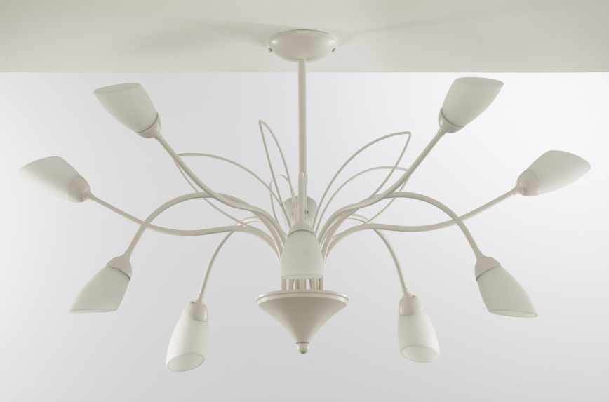 Jupiter 2061 - GLORIOSA Rod Chandelier 10xG9/14W/230V Cream