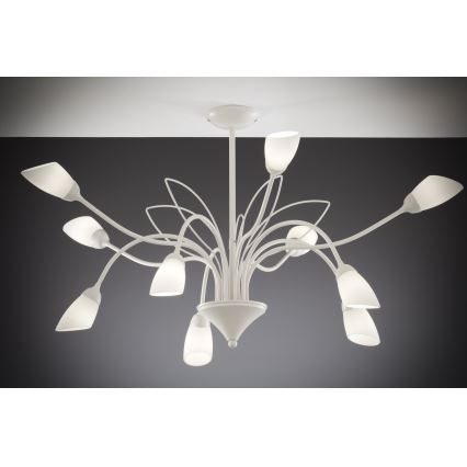 Jupiter 2061 - GLORIOSA Rod Chandelier 10xG9/14W/230V Cream