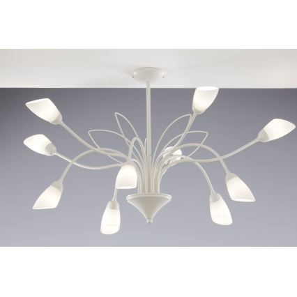 Jupiter 2061 - GLORIOSA Rod Chandelier 10xG9/14W/230V Cream