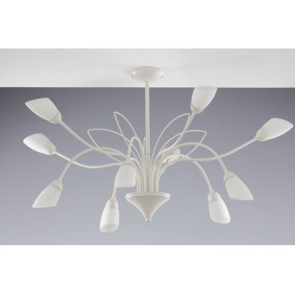 Jupiter 2061 - GLORIOSA Rod Chandelier 10xG9/14W/230V Cream