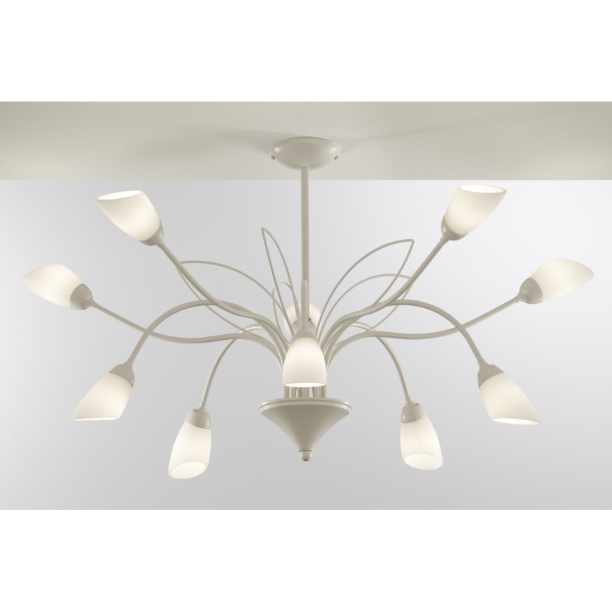 Jupiter 2061 - GLORIOSA Rod Chandelier 10xG9/14W/230V Cream