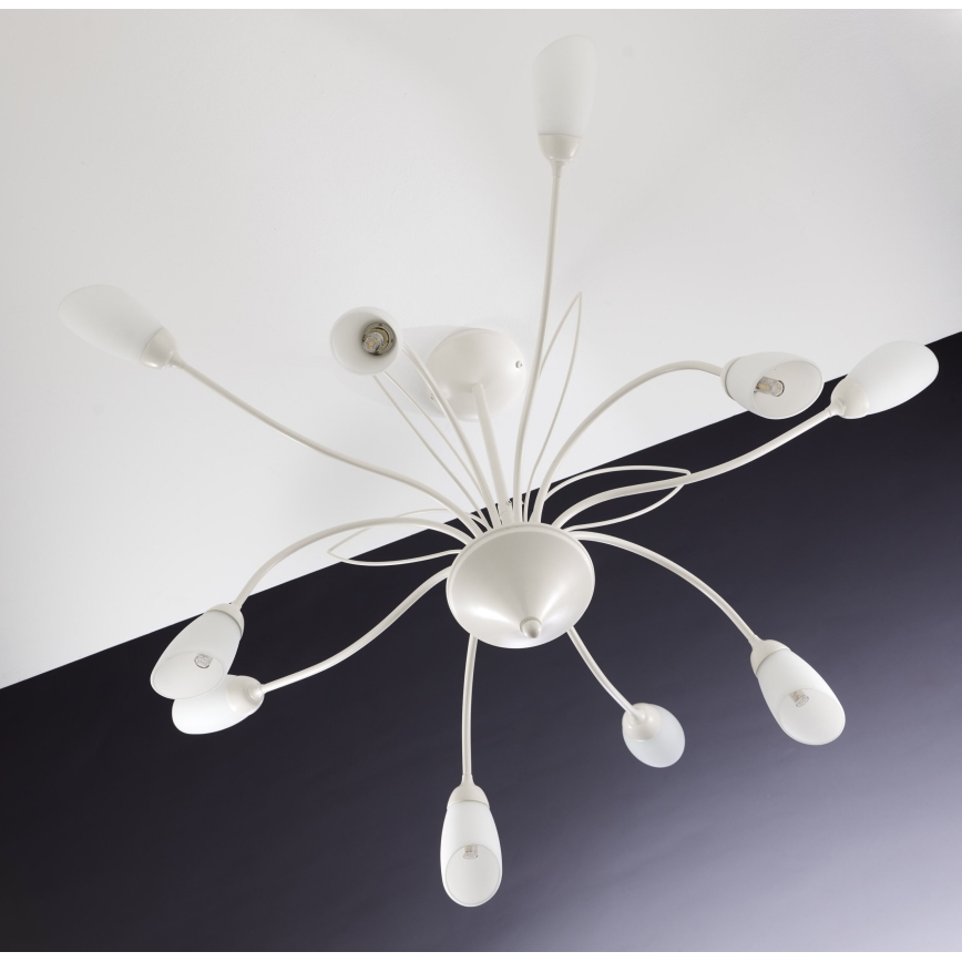 Jupiter 2061 - GLORIOSA Rod Chandelier 10xG9/14W/230V Cream