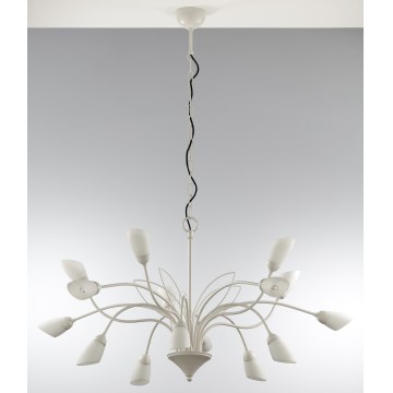 Jupiter 2062 - GLORIOSA Chain Chandelier 15xG9/14W/230V Cream