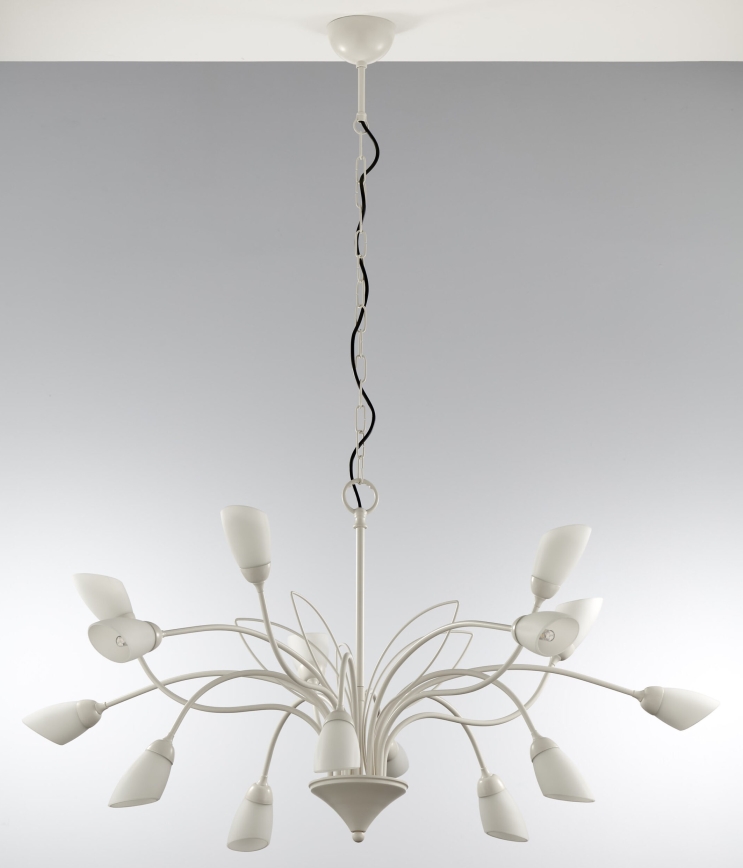 Jupiter 2062 - GLORIOSA Chain Chandelier 15xG9/14W/230V Cream
