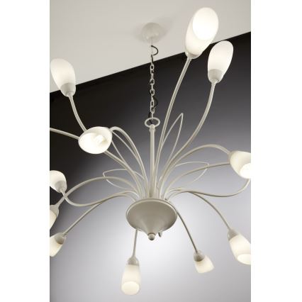 Jupiter 2062 - GLORIOSA Chain Chandelier 15xG9/14W/230V Cream