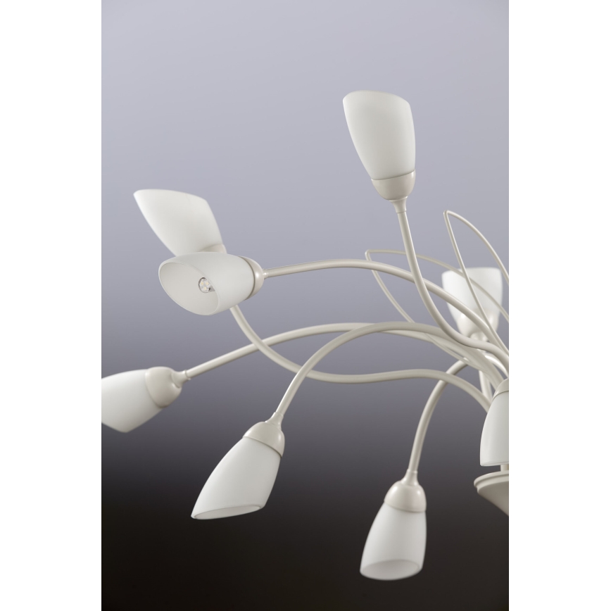 Jupiter 2062 - GLORIOSA Chain Chandelier 15xG9/14W/230V Cream