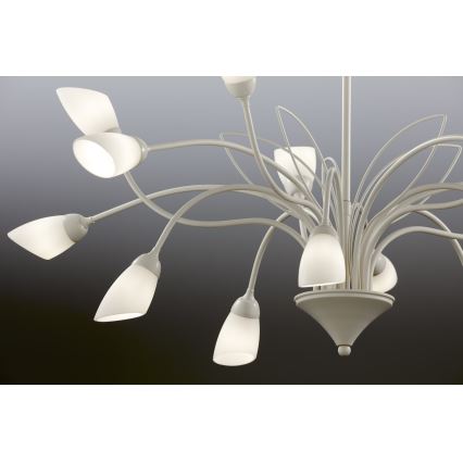 Jupiter 2062 - GLORIOSA Chain Chandelier 15xG9/14W/230V Cream