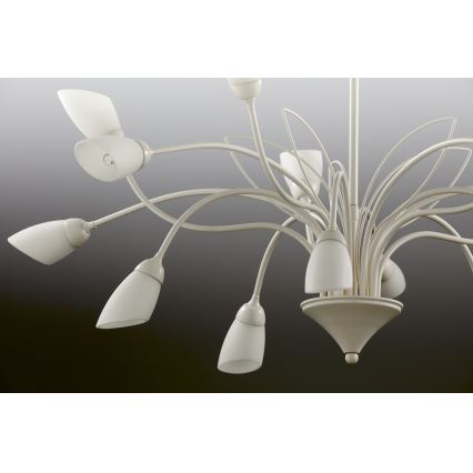 Jupiter 2062 - GLORIOSA Chain Chandelier 15xG9/14W/230V Cream