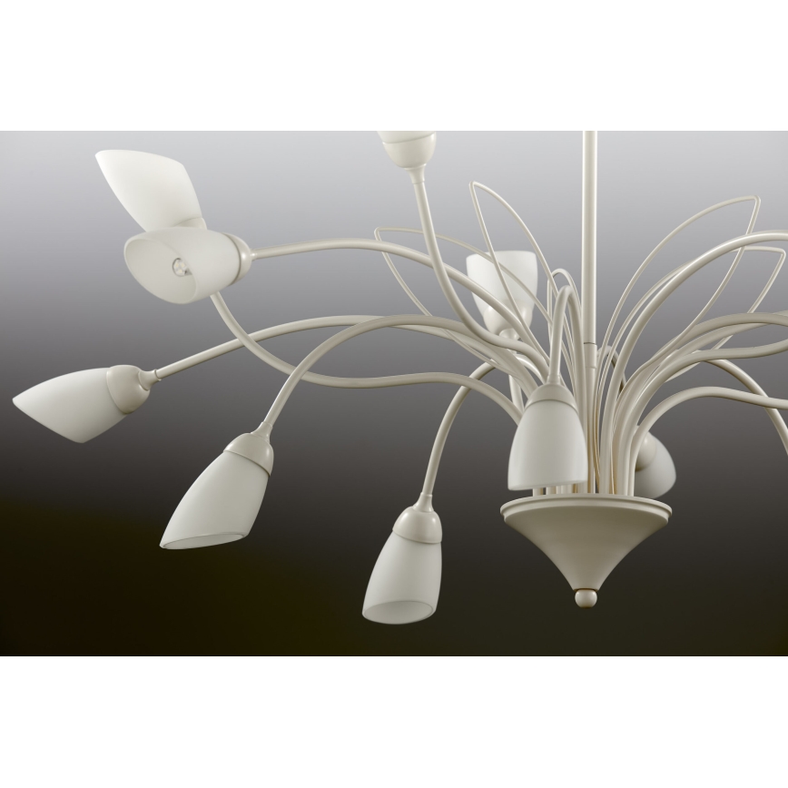 Jupiter 2062 - GLORIOSA Chain Chandelier 15xG9/14W/230V Cream