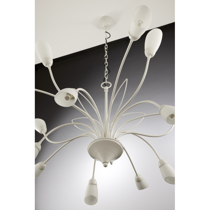 Jupiter 2062 - GLORIOSA Chain Chandelier 15xG9/14W/230V Cream