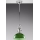 Jupiter 2071 - PLATINO Rod Pendant 1xE27/15W/230V Green/Polished Chrome
