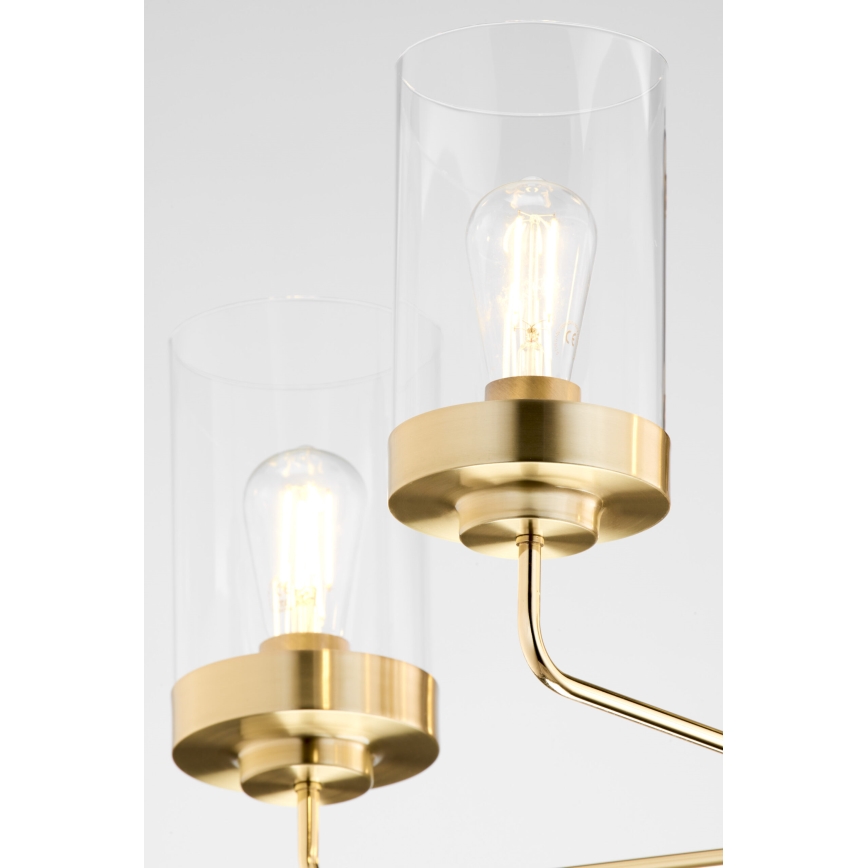 Jupiter 2087 - RAMIREZ Rod Pendant 3xE27/15W/230V Gold/Black