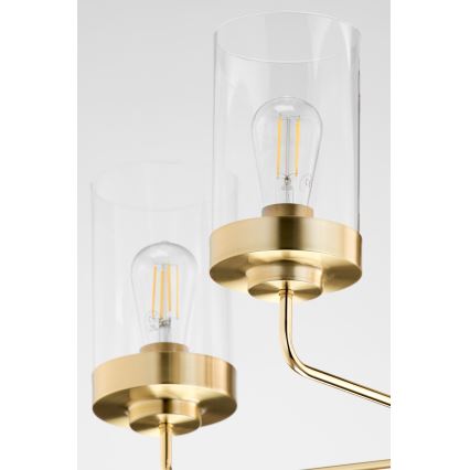 Jupiter 2087 - RAMIREZ Rod Pendant 3xE27/15W/230V Gold/Black