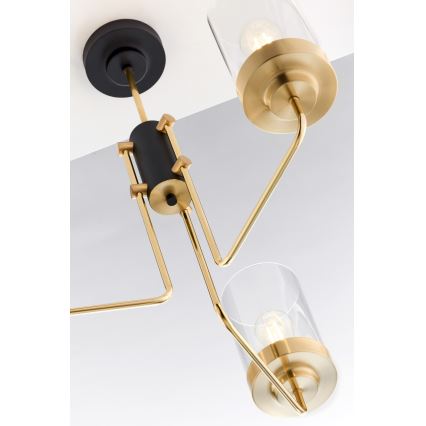 Jupiter 2087 - RAMIREZ Rod Pendant 3xE27/15W/230V Gold/Black