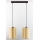 Jupiter 2091 - CORTINA Cable Pendant Light 2xE27/15W/230V, Gold/Black