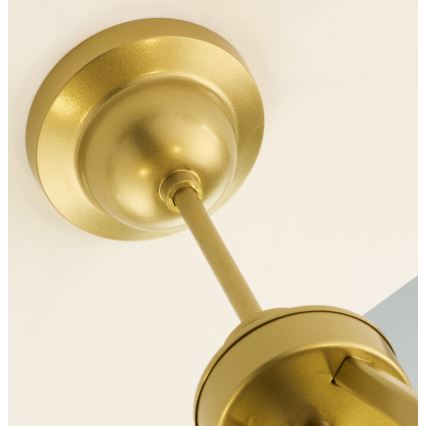 Jupiter 2114 - KASZMIR Rod-Mounted Chandelier 5xE27/15W/230V Blue/Gold