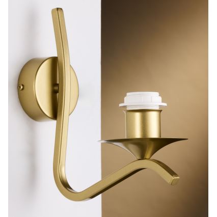 Jupiter 2115 - KASZMIR Wall Lamp 1xE27/15W/230V Blue/Gold