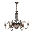 Jupiter 224 - KO 6 - Pendant chandelier KORONA 6xE14/40W/230V