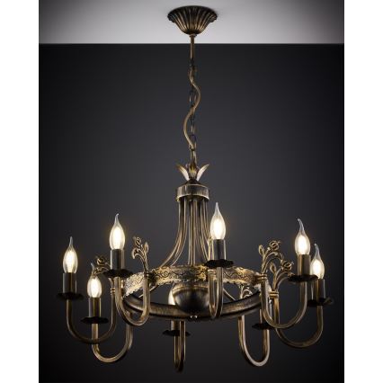 Jupiter 225 - KO 8 - KORONA chain-hung chandelier 8xE14/40W/230V
