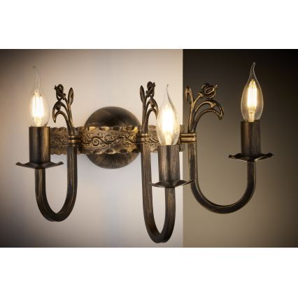 Jupiter 226 - KO K 3 - Wall light KORONA 3xE14/40W/230V