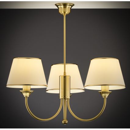 Jupiter 284- CL 3 - CLASSIC rod-mounted chandelier 3xE27/60W/230V