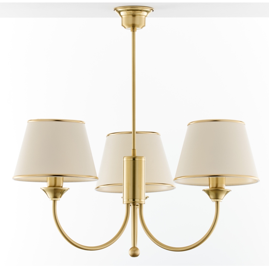 Jupiter 284- CL 3 - CLASSIC rod-mounted chandelier 3xE27/60W/230V