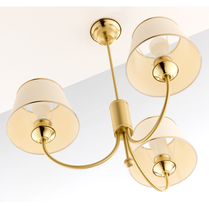Jupiter 284- CL 3 - CLASSIC rod-mounted chandelier 3xE27/60W/230V