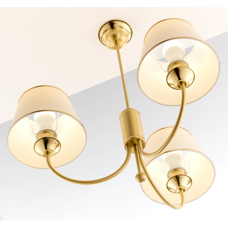 Jupiter 284- CL 3 - CLASSIC rod-mounted chandelier 3xE27/60W/230V