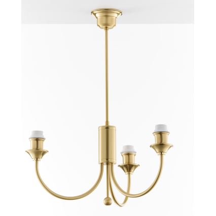 Jupiter 284- CL 3 - CLASSIC rod-mounted chandelier 3xE27/60W/230V