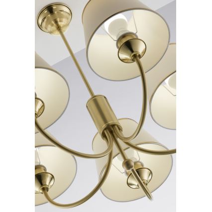Jupiter 286 - CL 5 - Classic rod-mounted chandelier 5xE27/60W/230V