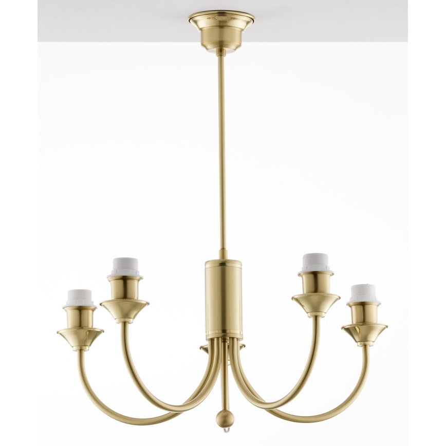 Jupiter 286 - CL 5 - Classic rod-mounted chandelier 5xE27/60W/230V