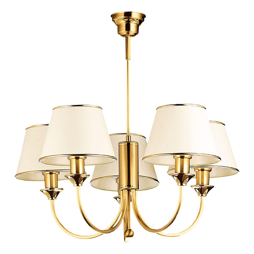 Jupiter 286 - CL 5 - Pendant chandelier CLASSIC 5xE27/60W/230V